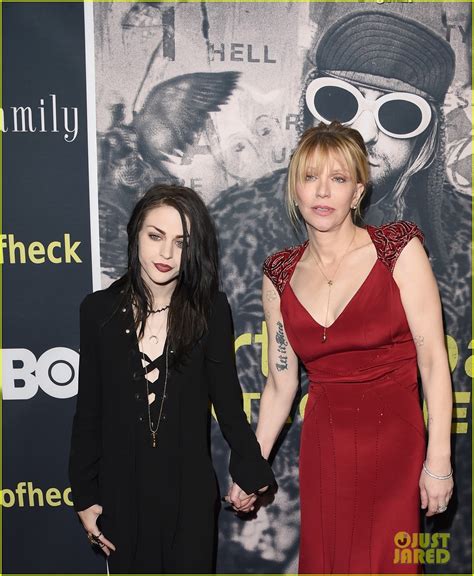Photo Courtney Love Brings Daughter Frances Bean Cobain To Kurt Cobain Montage Of Heck 01