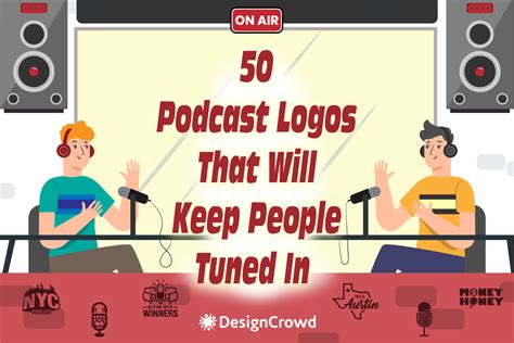 50 Podcast Logos That Will Keep People Tuned In Brandcrowd Blog