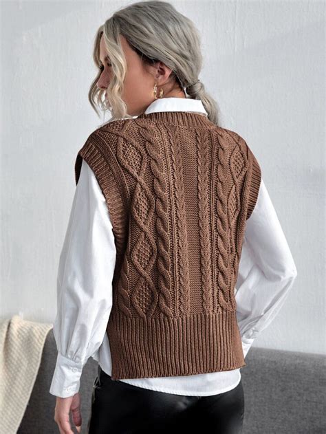 cable knit sweater vest without blouse cable knit sweater pattern cable knit sweaters knit