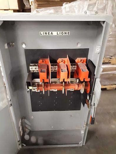 Used 600v Electrical Disconnects And Switches For Sale At Oak Bay