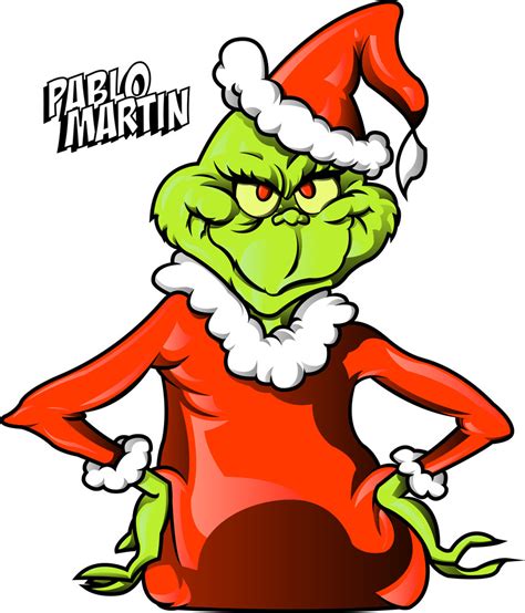 Grinch Vector Free Download On Clipartmag