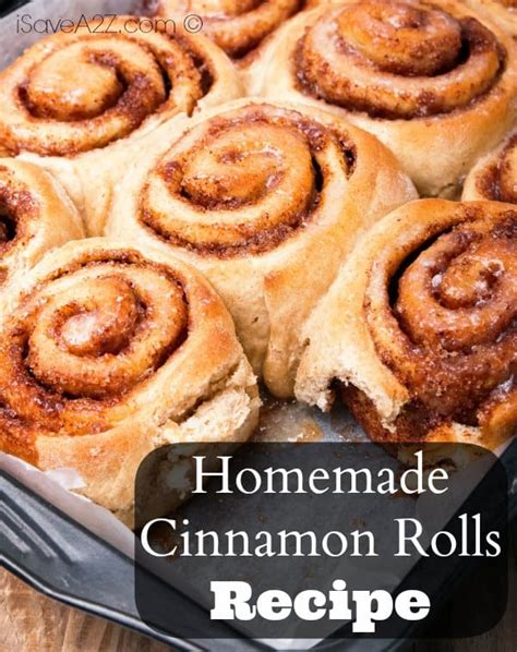 Homemade Cinnamon Rolls Recipe