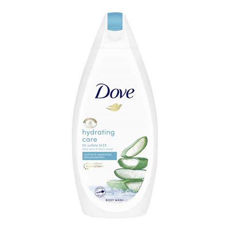 Dove Body Wash Aloe Vera Hydrating 450ml Wilko