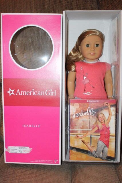 American Girl Doll Of The Year Isabelle With Hair Extension And Book