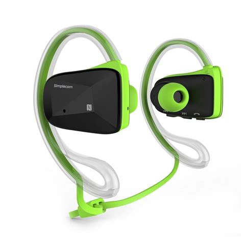 Simplecom NS200 Bluetooth Neckband Sports Headphones with NFC