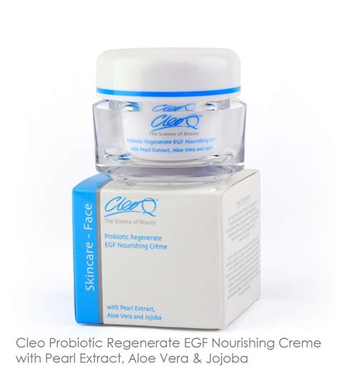 Cleo Q Probiotic Egf Nourishing Creme 45g Anti Aging Creme Probiotic