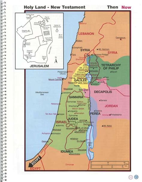 259 map of ancient israel premium high res photos. Then-and-Now-Bible-Maps-Spiral-Bound-Inside-Sample-3 ...