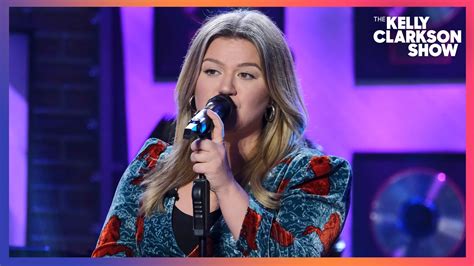 Watch The Kelly Clarkson Show Official Website Highlight Kelly Clarkson Covers Found Out