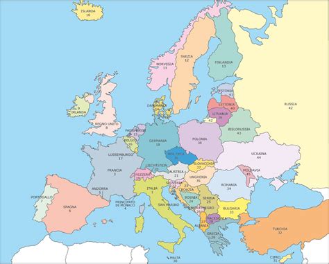 Mar 15, 2021 · carta geografica europa politica con capitali. Il mondo del sapere per grandi e piccini: L' Europa