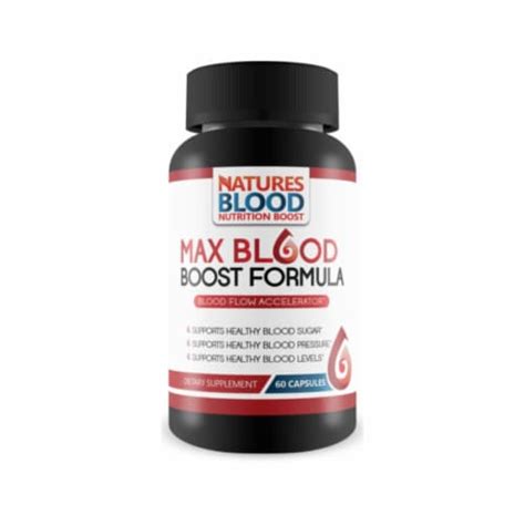 Natures Blood Nutrition Boost Max Blood Boost Formula Supports Blood