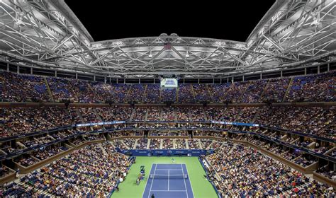 Tennis tickets are on sale now at stubhub. USTA Arthur Ashe Stadium Roof | Steel Institute of New York