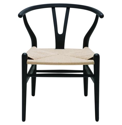 Jace Ming Modern Global Bazaar Rattan Black Dining Arm Chair