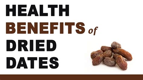 Health Benefits Of Dried Dates Youtube