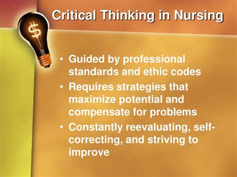 Ppt Critical Thinking And The Nursing Process Powerpoint Presentation