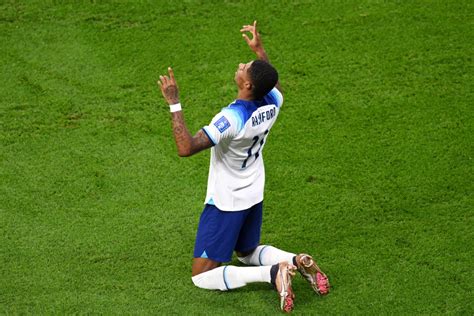 Marcus Rashford Nets Two Goals Including Sensational Free Kick For England