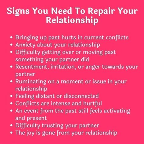 Signs You Need To Repair Your Relationship Healthy Relationship