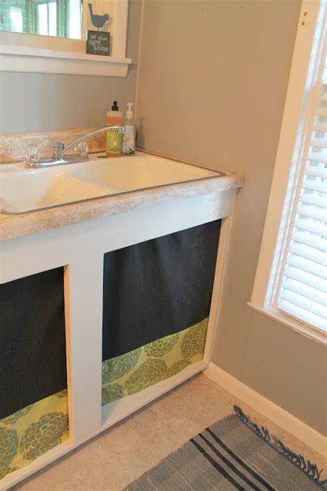 Many different kitchen storage alternatives are suitable for kitchens of all sizes. fabric under the sink... | Cabinet doors, Cabinet, Doors