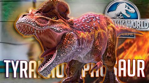 Through The Explosion Tyrannolophosaur Jurassic World The Game