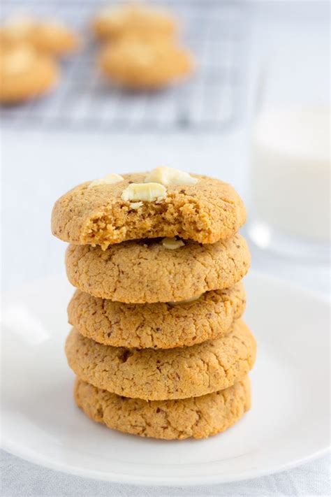 Whip up a batch in 15 minutes and you've got yourself deliciously i made the cookie from scratch using your almond butter recipe with no changes. Almond Flour & Peanut Butter Protein Cookies - One Clever Chef