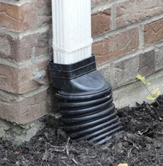 Traditional downspouts connect to the gutters around the edge of a home, and end above ground, a few inches from the home. Doing some landscaping, connect downspouts directly to ...