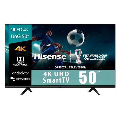 TV Hisense 50 Pulgadas 4K Ultra HD Smart TV ULED 50U6G Walmart