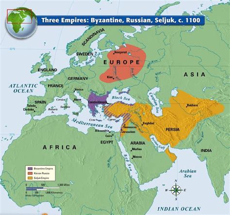 Mediterranean Cultures Three Empires C 1100 Byzantine Eastern Roman