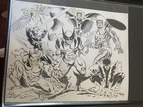 X Men In Lance Inovejass Commissions Recreations And Fun Stuff Comic Art Gallery Room