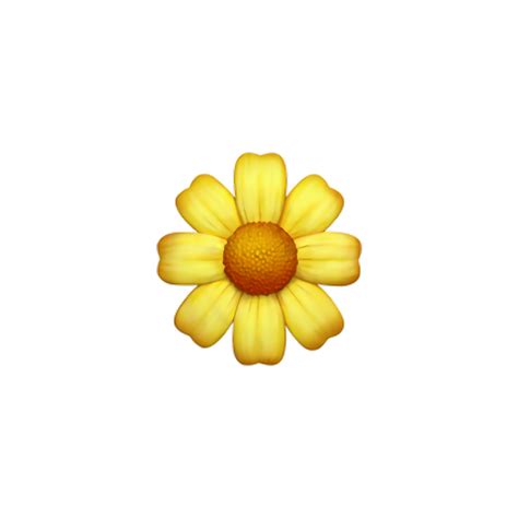 Flower And Leaves Emoji Png
