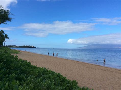 Kaanapali Beach South Looking Towards Black Rock Maui August 2014