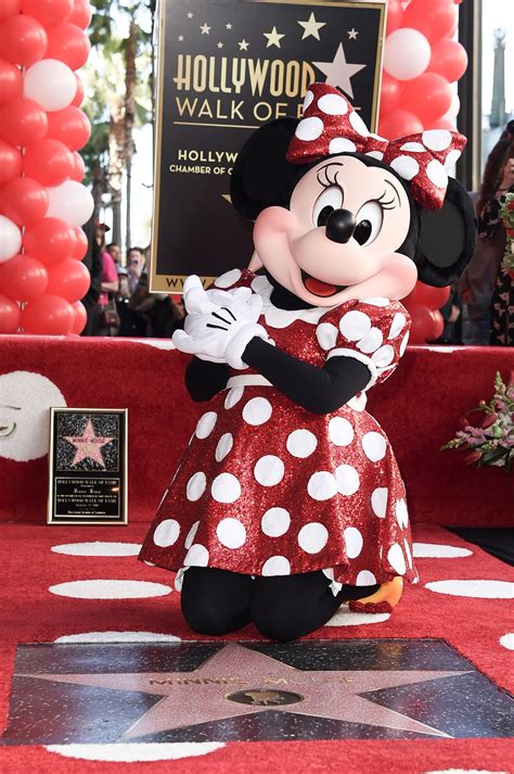 Photos Disney Icon Minnie Mouse Gets Star On Hollywood Walk Of Fame