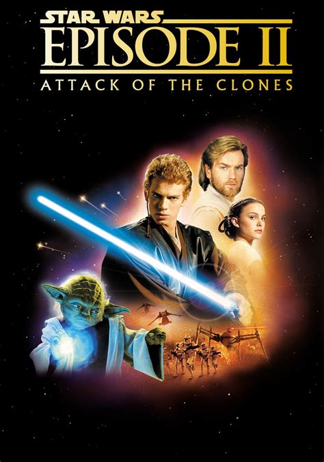 Star Wars Episode Ii Attack Of The Clones Movie Poster Id 124911