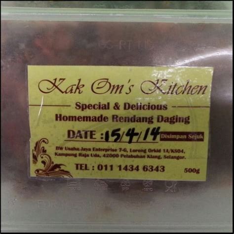Mm usaha jaya enterprise was incorporated on 14 february 2008 (thursday) as a sole proprietor in singapore. Kak Om's Kitchen - Jenama Islam - MukminBrands