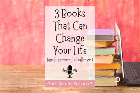 Three Books That Can Change Your Life
