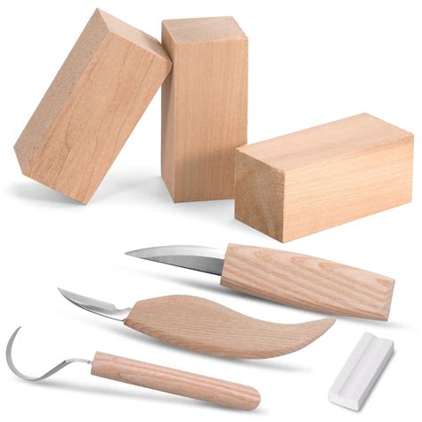 Complete Wood Carving Tools Kit Knife Whittling Woodworking Set