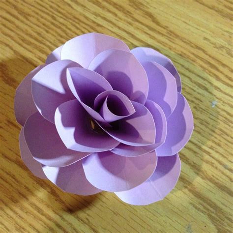 3 sizes large medium small 3d rose paper flower template kit for paper flower set, event decor, photo booth, backdrop and wedding paper flower wall | flower pattern stencil. Cardstock Paper Flowers | Paper flowers, Cardstock paper ...
