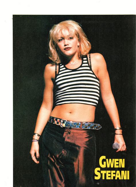 Gwen Stefani No Doubt Teen Magazine Pinup Sexy Shirt Teen Dream Teen