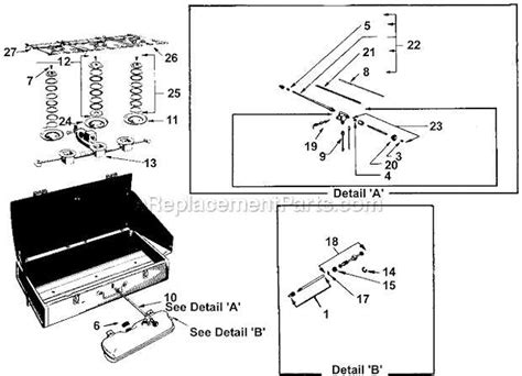 The Ultimate Guide Exploring The Coleman Camp Stove Parts Diagram