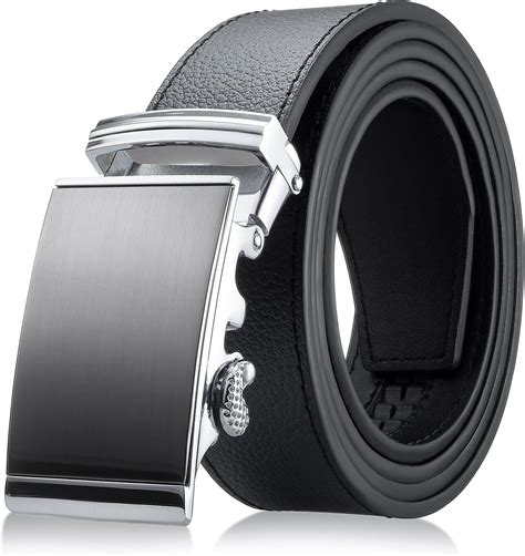 Mens Accessories Bonded Leather Mens Ratchet Belt Belts For Men With