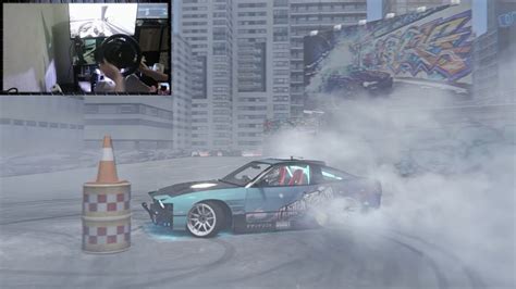 Tokyo Drift In Assetto Corsa In 180sx Missile Thrustmaster T300RS GT