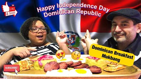 Dominican Breakfast Mukbang 🇩🇴 묵방 Eating Show Youtube