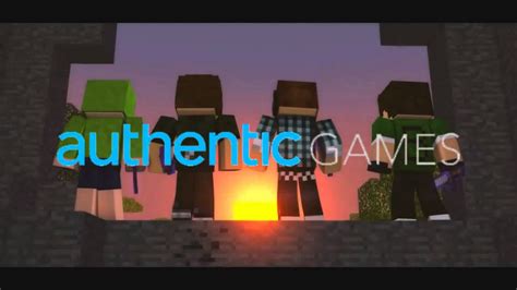 Minecraft Authenticgames Fanintro Com Os Amigos Youtube