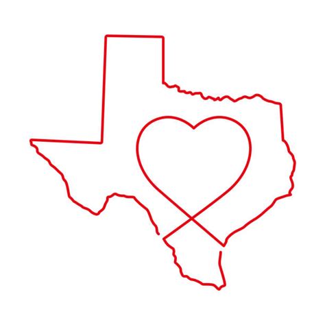 Texas State Outline Illustrations Royalty Free Vector Graphics And Clip