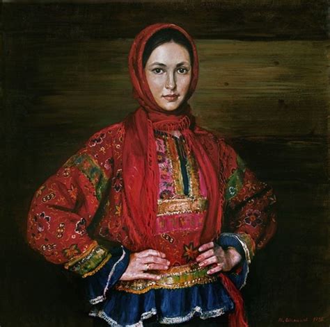 Женщина в русском костюме 95 фото