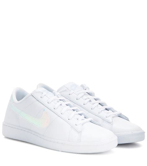 Nike Tennis Classic Premium Leather Sneakers In White Lyst