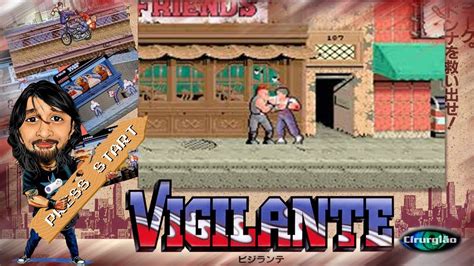 Gameplay Vigilante Do Mame Arcade Hercules Games Recalbox