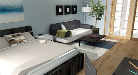 Before And After Modern Studio Bachelor Pad Decorilla Online