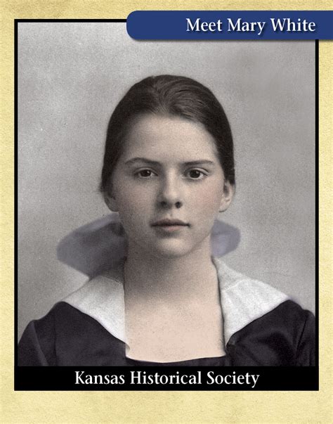 Mary White Kansas Historical Society