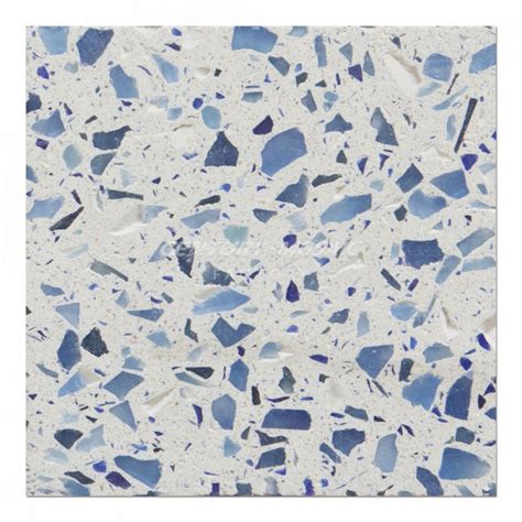 Blue Terrazzo Tile Wholesale Collection Centurymosaic