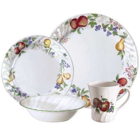 I recently learned that the paint/glaze on many patterns tests positive for lead. women2u.beautique: Corelle Round: 16-pc Set