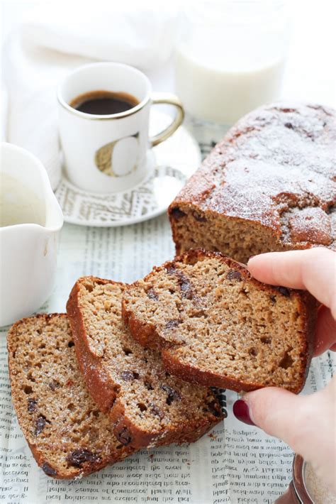 Plumcake al caffè con gocce di cioccolato fondente ...